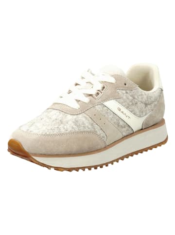 GANT Footwear Leren sneakers "Bevinda" beige/wit