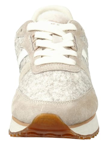 GANT Footwear Leder-Sneakers "Bevinda" in Beige/ Weiß