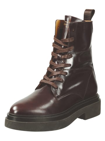 GANT Footwear Leren boots "Zandrin" bruin