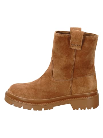 GANT Footwear Leder-Boots "Prepnovo" in Hellbraun