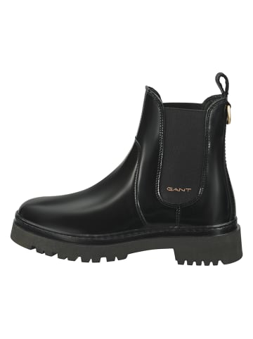 GANT Footwear Leder-Chelsea-Boots "Aligrey" in Schwarz