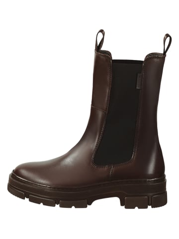 GANT Footwear Leren chelseaboots "Monthike" bruin