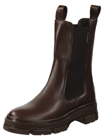 GANT Footwear Leren chelseaboots "Monthike" bruin