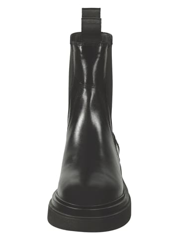 GANT Footwear Skórzane sztyblety "Zandrin" w kolorze czarnym