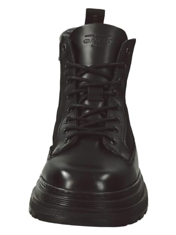 GANT Footwear Leder-Winterboots "Rockdor" in Schwarz