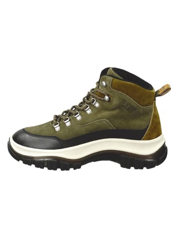 GANT Footwear Leren boots "Hillark" groen/zwart/wit