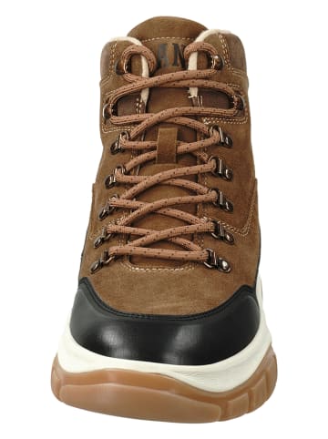 GANT Footwear Leder-Boots "Hillark" in Braun/ Schwarz/ Weiß