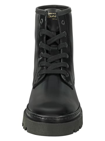 GANT Footwear Skórzane botki "Aligrey" w kolorze czarnym