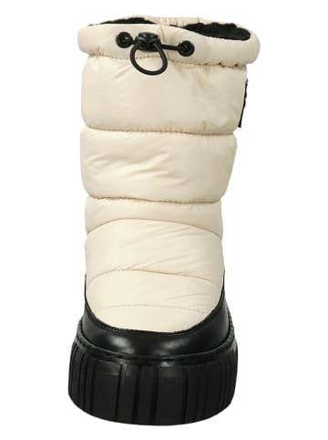 GANT Footwear Leren winterlaarzen "Snowmont" wit/zwart