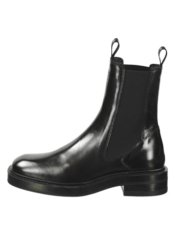 GANT Footwear Skórzane sztyblety "Fallwi" w kolorze czarnym