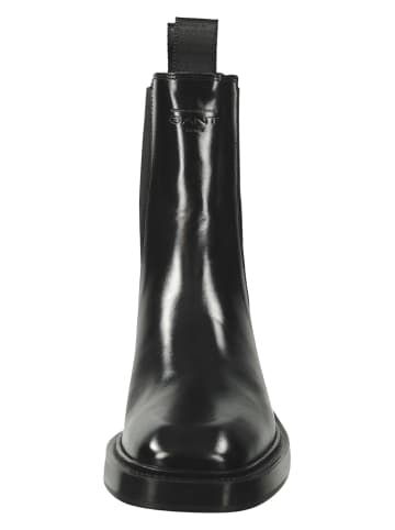 GANT Footwear Skórzane sztyblety "Fallwi" w kolorze czarnym