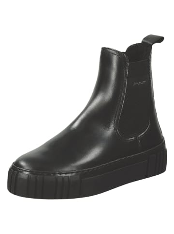 GANT Footwear Leder-Chelsea-Boots "Snowmont" in Schwarz
