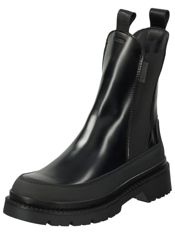 GANT Footwear Skórzane sztyblety "Prepnovo" w kolorze czarnym