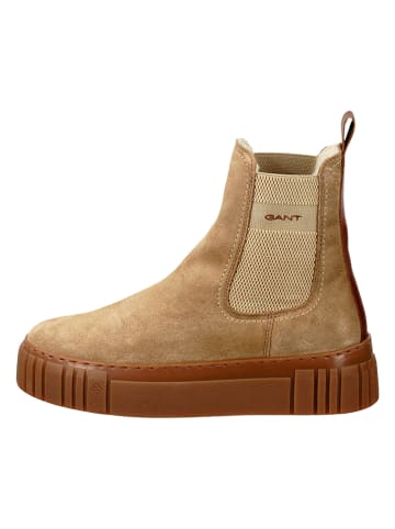 GANT Footwear Leren chelseaboots "Snowmont" lichtbruin