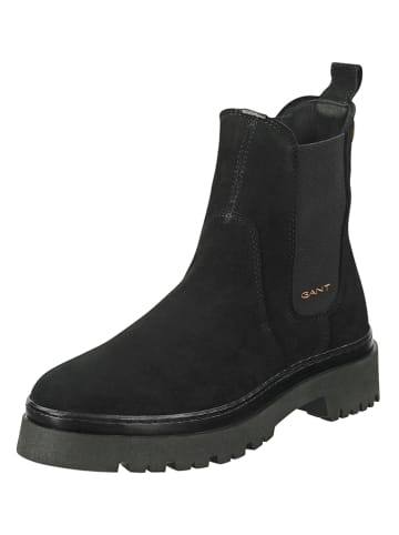 GANT Footwear Leder-Chelsea-Boots "Aligrey" in Schwarz