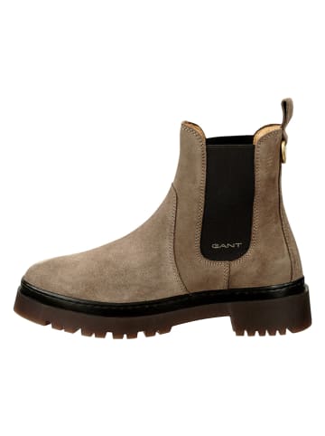 GANT Footwear Leder-Chelsea-Boots "Aligrey" in Hellbraun