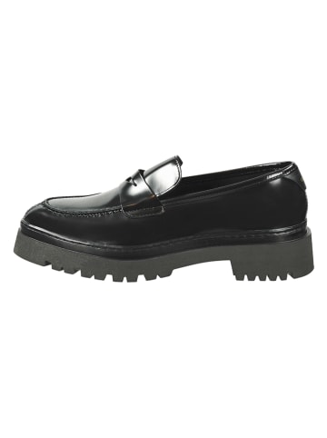 GANT Footwear Skórzane mokasyny "Aligrey" w kolorze czarnym