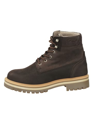 GANT Footwear Leren boots "Palrock" bruin