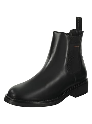 GANT Footwear Leder-Chelsea-Boots "Prepdale" in Schwarz