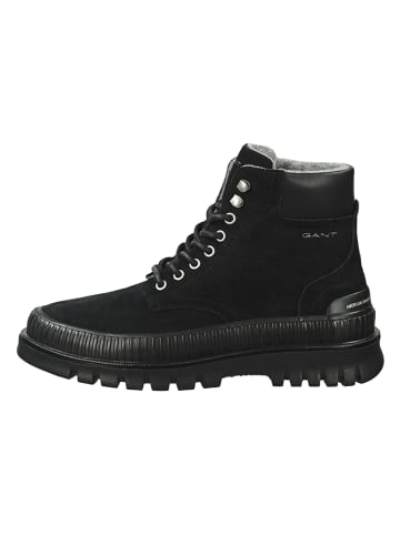 GANT Footwear Leder-Boots "Nebrada" in Schwarz