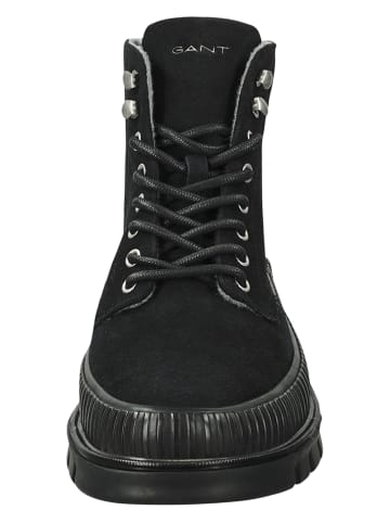 GANT Footwear Leder-Boots "Nebrada" in Schwarz