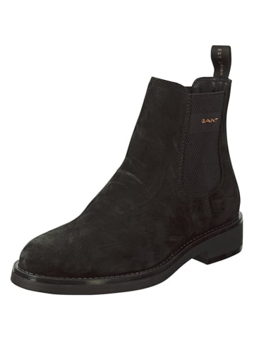 GANT Footwear Leder-Chelsea-Boots "Prepdale" in Schwarz