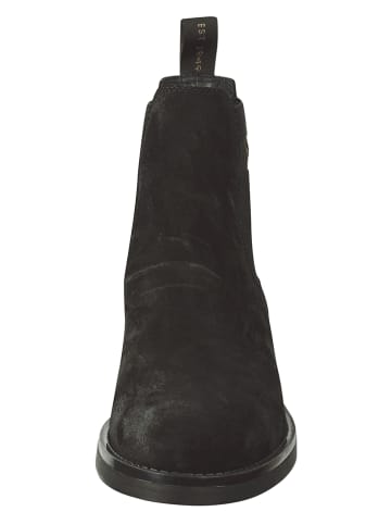 GANT Footwear Leder-Chelsea-Boots "Prepdale" in Schwarz