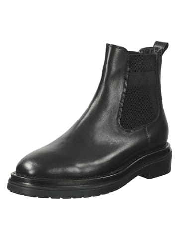 GANT Footwear Skórzane sztyblety "Boggar" w kolorze czarnym