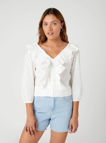 Wrangler Bluse in Weiß