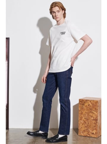 Wrangler Dżinsy "Texas Lucky" - Slim fit - w kolorze granatowym