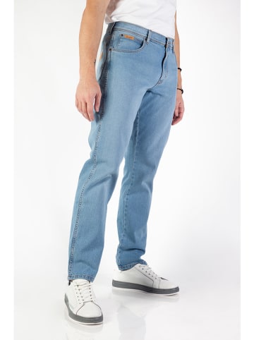 Wrangler Spijkerbroek "Texas slim" - slim fit - lichtblauw