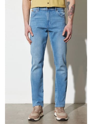 Wrangler Spijkerbroek "Texas slim" - slim fit - lichtblauw