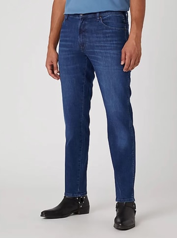 Wrangler Spijkerbroek "Texas slim" - slim fit - blauw