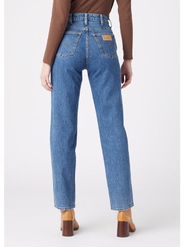 Wrangler Jeans "Mom Straight Winter Hue" - Regular fit - in Blau