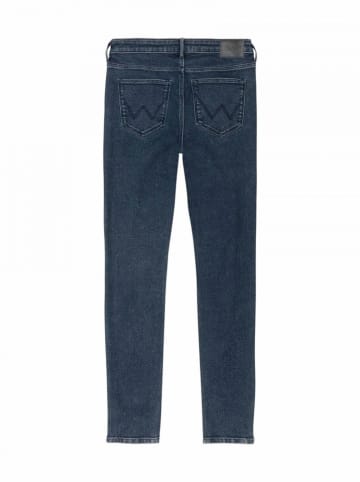 Wrangler Spijkerbroek "Milky Way" - skinny fit - donkerblauw