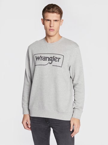 Wrangler Sweatshirt in Grau