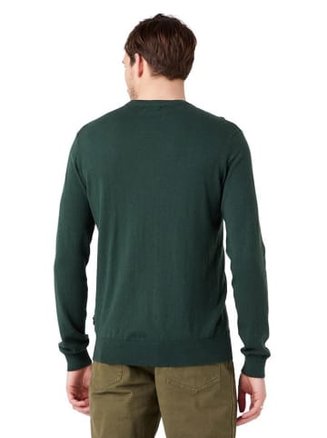 Wrangler Sweter w kolorze ciemnozielonym
