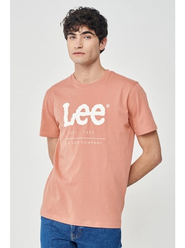 Lee Shirt abrikooskleurig