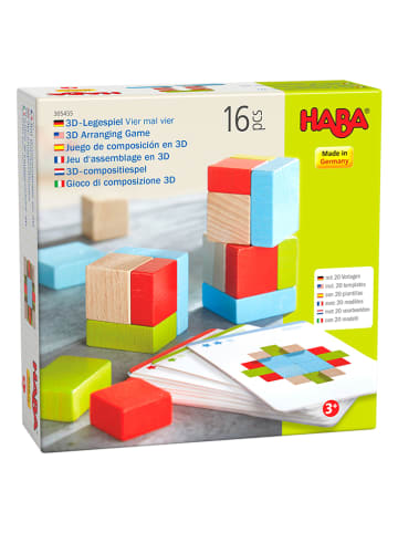 Haba 3D legspel "Vier maal Vier" - vanaf 3 jaar