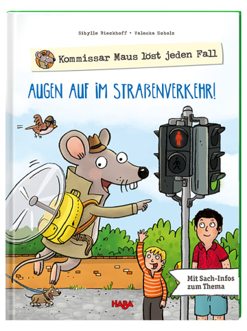Haba Bilderbuch "Kommissar Maus löst jeden Fall - Augen auf im Straßenverkehr!"