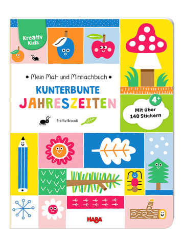 Haba Mein Mal- und Mitmachbuch "Kunterbunte Jahreszeiten" - ab 4 Jahren