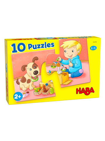 Haba 10 Puzzles "Mein Spielzeug" - ab 2 Jahren