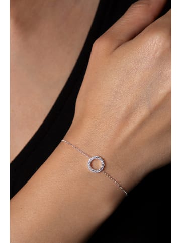 Lodie Silver Zilveren armband met edelstenen