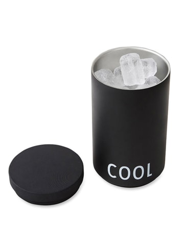 Design Letters Flessenkoeler "Cool" zwart