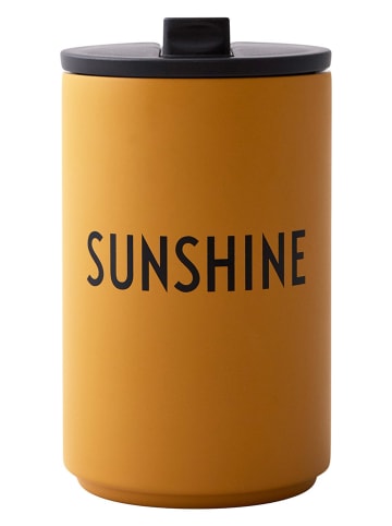 Design Letters Thermobecher "Sunshine" in Orange - 350 ml