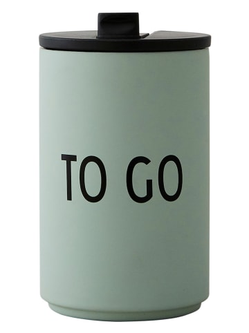 Design Letters Thermobecher "To Go" in Grün - 350 ml