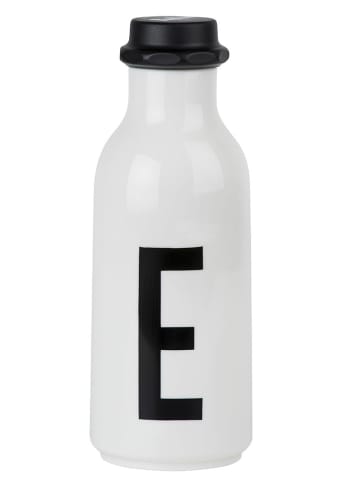 Design Letters Trinkflasche in Weiß - 500 ml