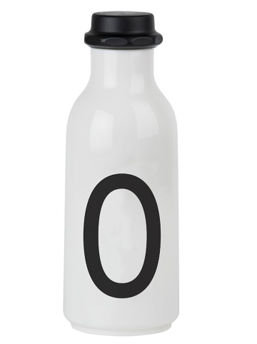 Design Letters Trinkflasche in Weiß - 500 ml