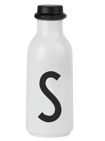 Design Letters Bidon w kolorze białym - 500 ml