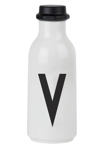 Design Letters Bidon w kolorze białym - 500 ml